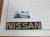 Эмблема шильдик с клеевой основой Nissan 182х38 мм