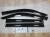 Дефлекторы окон, Ветровики Toyota Land Cruiser Prado 150 2009-2016 с креплением