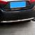 Хромированная накладка на задний бампер Toyota Corolla  E 160 2014-2018