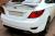 Спойлер на крышку багажника Hyundai Solaris 2011-2016 кузов RB