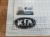 Эмблема шильдик логотип Kia (гладкая) 120*60 мм