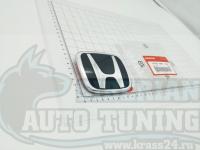 Черная эмблема Type R H для автомобилей Honda 75700-SMT-E00 98x80