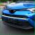 Хромированный молдинг на решетку Toyota Rav4 2016-2019