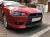 Средняя вставка между клыков губа Mitsubishi Lancer 10 2007-2011 дорестайлинг