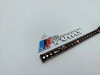 Шильдик с клеевой основой Power для автомобилей BMW 140*25 мм