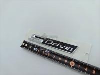 Шильдик на крыло SDrive хром BMW 100*15