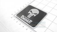 Универсальный Шильдик Warzone Punisher 60*55 мм
