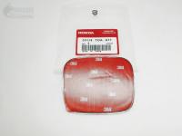 Черная эмблема Type R H для автомобилей Honda 35114-TOA-H11 103*84
