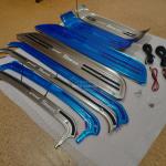Светодиодные накладки на пороги на Hyundai grand starex H1