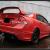 Юбка заднего бампера Honda Civic 2006-2012 Muger RR ABS.