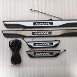 Haval F7X 2017-2023 OEM оригинальный стиль светодиодные накладки на пороги