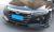 Honda Accord 10.5 2020-2023 рестайлинг Губа на передний бампер сплиттер черный глянец