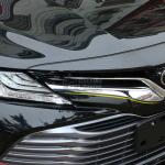 Toyota Camry 70 2018+ Хромированные накладки вокруг решетки 3 шт