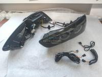Фонари Задние (Стопы) black style на Mitsubishi Lancer X / Galant Fortis стиль 3