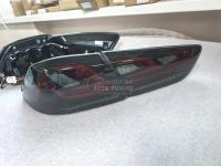Фонари Задние (Стопы) Heartbeat black style на Mitsubishi Lancer X / Galant Fortis