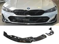 BMW 3 Series G20 2023-2024 рестайлинг M performance Губа сплиттер на передний бампер черный глянец