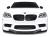 BMW 5 Series F10 2010-2016 M performance Губа сплиттер на передний бампер черный глянец 1 шт