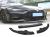 BMW 4 Series G22 G23 2023-2024 M performance Губа сплиттер на передний бампер черный глянец