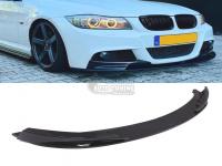 BMW 3 Series E90 2009-2011 M performance Губа сплиттер на передний бампер черный глянец 2 шт