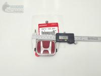 Красная эмблема H для автомобилей Honda 75710-30B-A01 65*53 мм