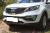 Тюнинг обвес губа переднего бампера KIA Sportage 2010 - 2015