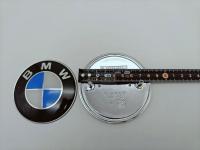Эмблема на капот и багажник стандарт хром база для BMW 72 мм 51148132375